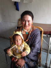 Mother and baby