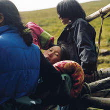 Evacuation of Pregnant Nomad
