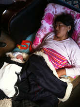 An assisted birth at our clinic