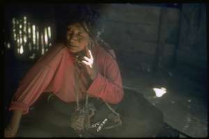 a 35 year-old nomadic woman