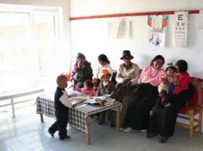 Clinic waiting room