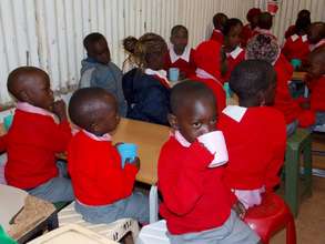 Feeding programmes help education