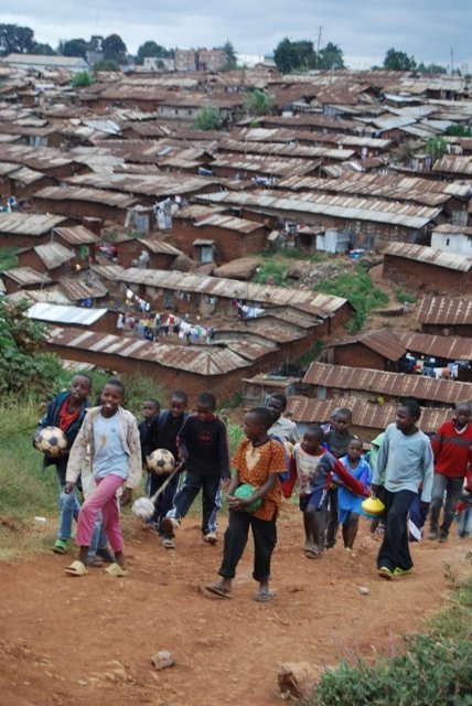 Use soccer as a tool to educate 2500 Kibera youths