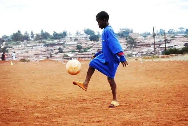 Use soccer as a tool to educate 2500 Kibera youths