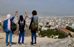 Overlooking Athens