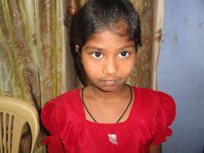 a brilliant girl child getting education support