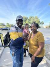 OT with a family and single mother we met at event