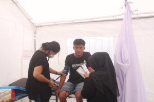 Medical services at medical field post