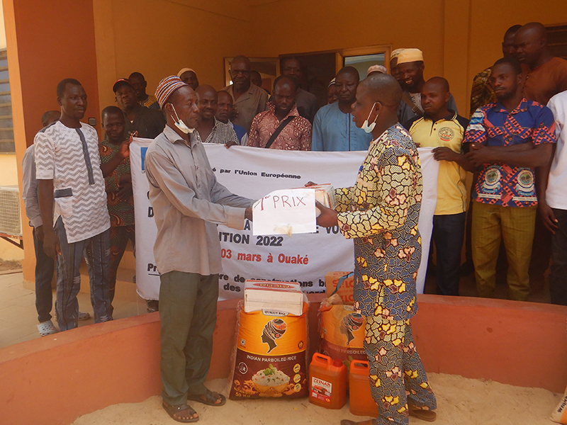 Prize-giving ceremony (Benin)