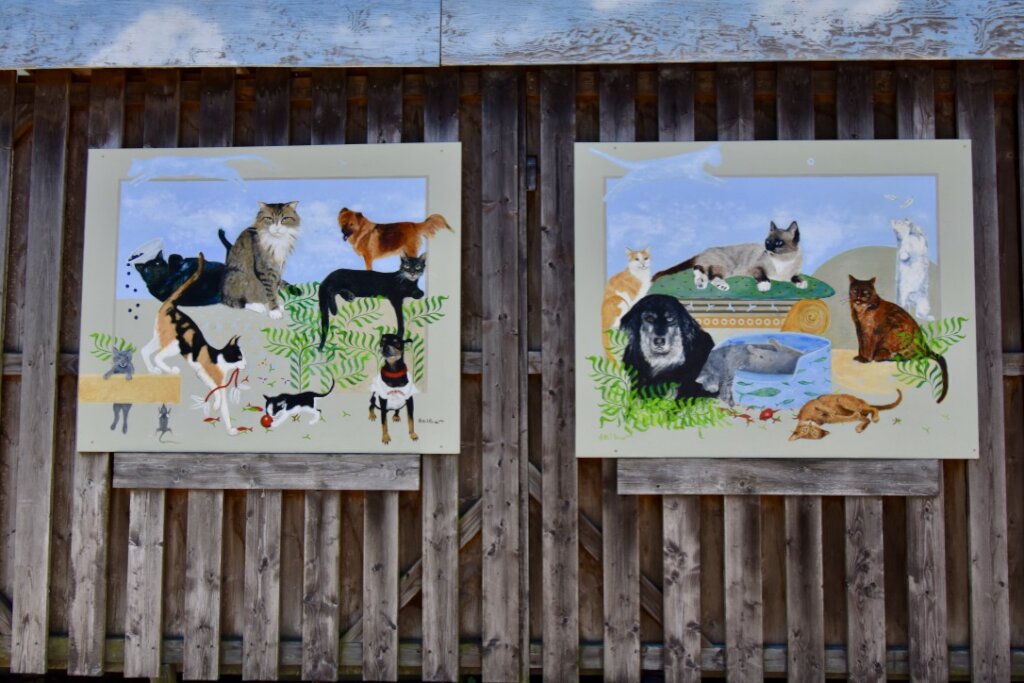 Barn Murals of Rude Ranch Residents Past