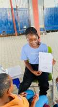 Precious, site lead at Diepsloot Primary School 4
