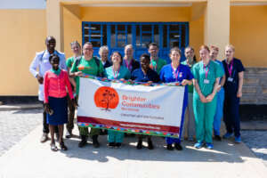 Students on placement visiting the Trauma Centre