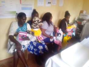 Health talks about breast feeding