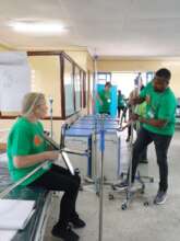 Assembling equipment for Trauma Centre opening