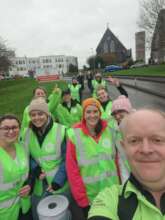 Hospital staff 5K underway