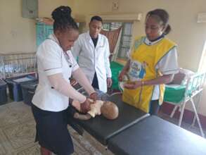 Kipsetit Dispensary new-born resuscitation