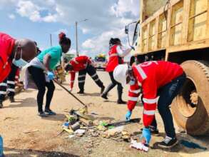 Londiani Junction road traffic accident site