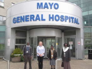 Kenyan team visit to Mayo - 2014