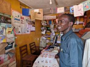 Jason has expanded the family bookshop.