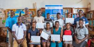 We did it! Graduates of library ICT training.