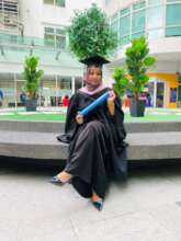 Iqra at her Graduation Ceremony