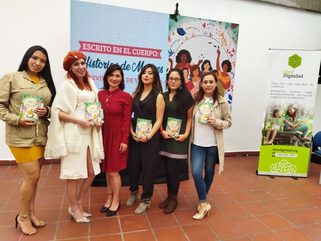 Book "Escrito en el cuerpo" by violence  survivors