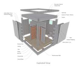 Adding structural columns to support second floors
