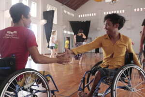 Students Dancing