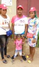 Our team at Orie Uru Central School, Umudim Nnewi