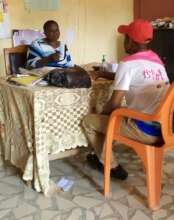 Our Project Leader with the Headmistress