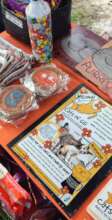Our table in Lombok Creative Market in July