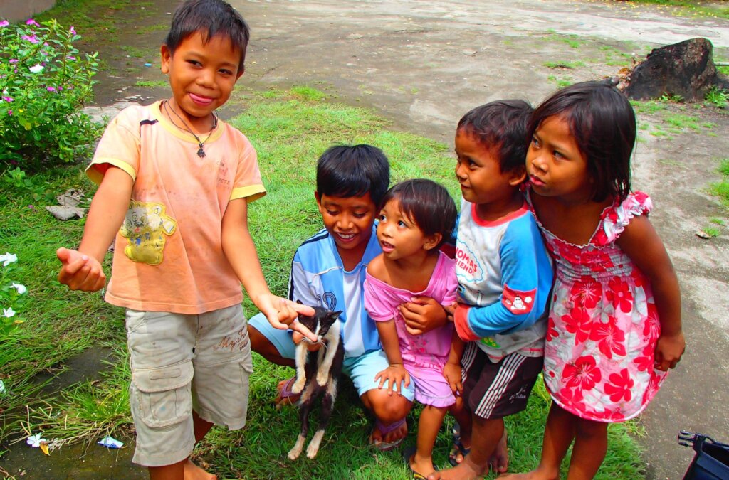 Engaging kids from the local community
