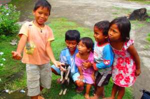 Engaging kids from the local community