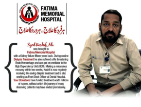 Syed Kashif Ali - Dialysis Patient