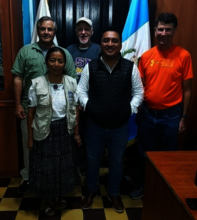 EWB, Sucy (CECEP)  and Vice Mayor of San Cristobal