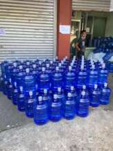 100 20L jugs prepared to communities in Negros