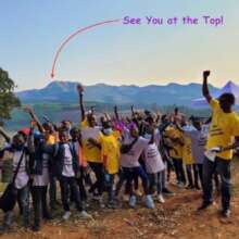 From here to the top - and back
