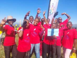 Sobokazana High students - made it to the top!