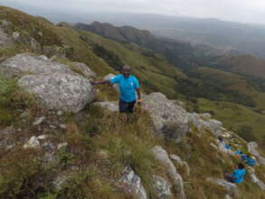 The last climb is tough!