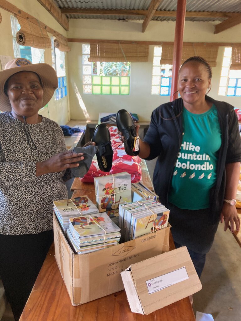 Plus shoes for 136 students from 17 remote schools