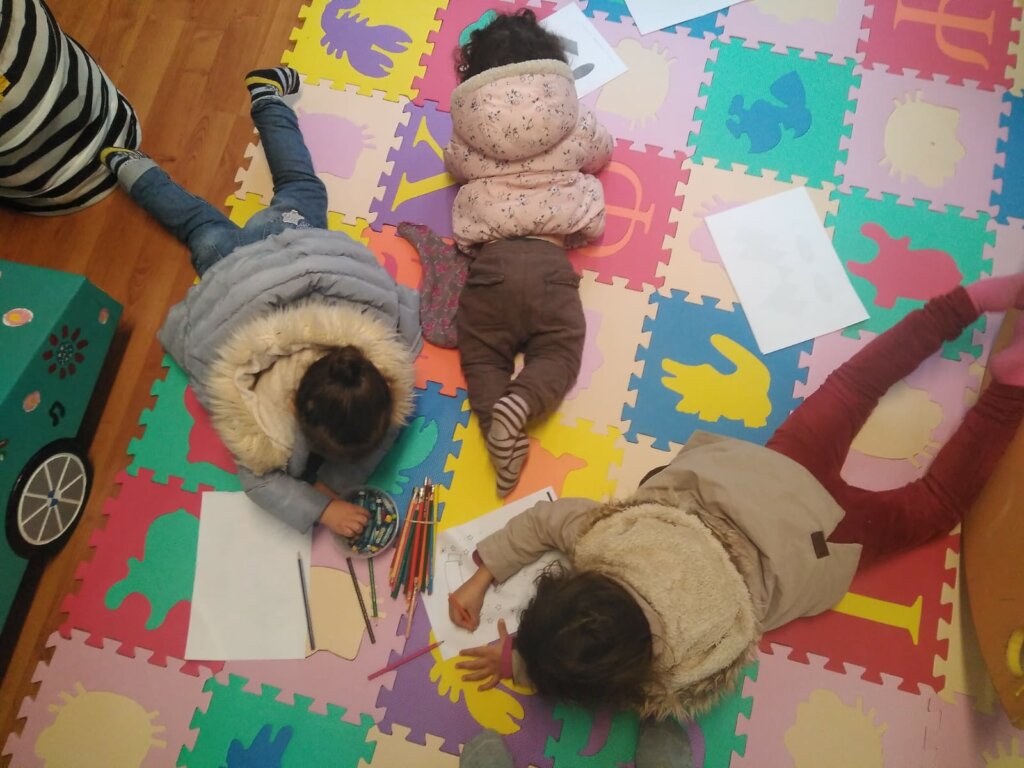 IRIDA- A Child-Safe Space for 200 refugee children