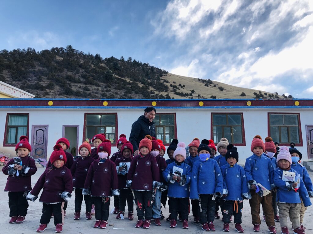 School Floor for Nomad Students in Tibet