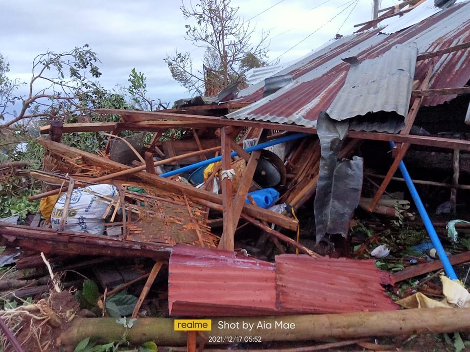 Help 4000 Odette Victims Have  Food, Water, Power