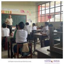Students of the Hermano Policarpo Home