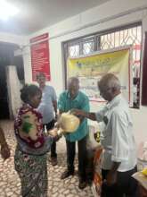 Cyclone Penjal: Distribution of dry ration