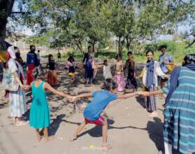 Community programs for the slum children