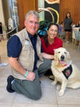 PWA CEO Wayne Nissly and Red Cross Staff