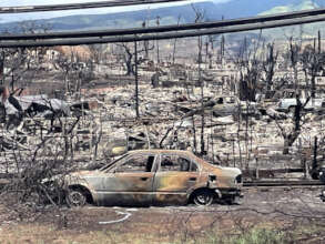 Destruction in Lahaina