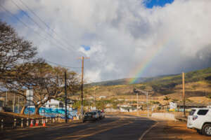 Rainbow in Lahaina