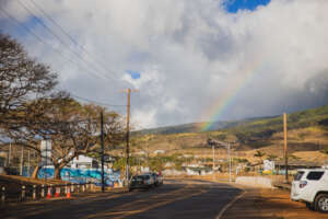 Rainbow in Lahaina, Maui, Hawaii